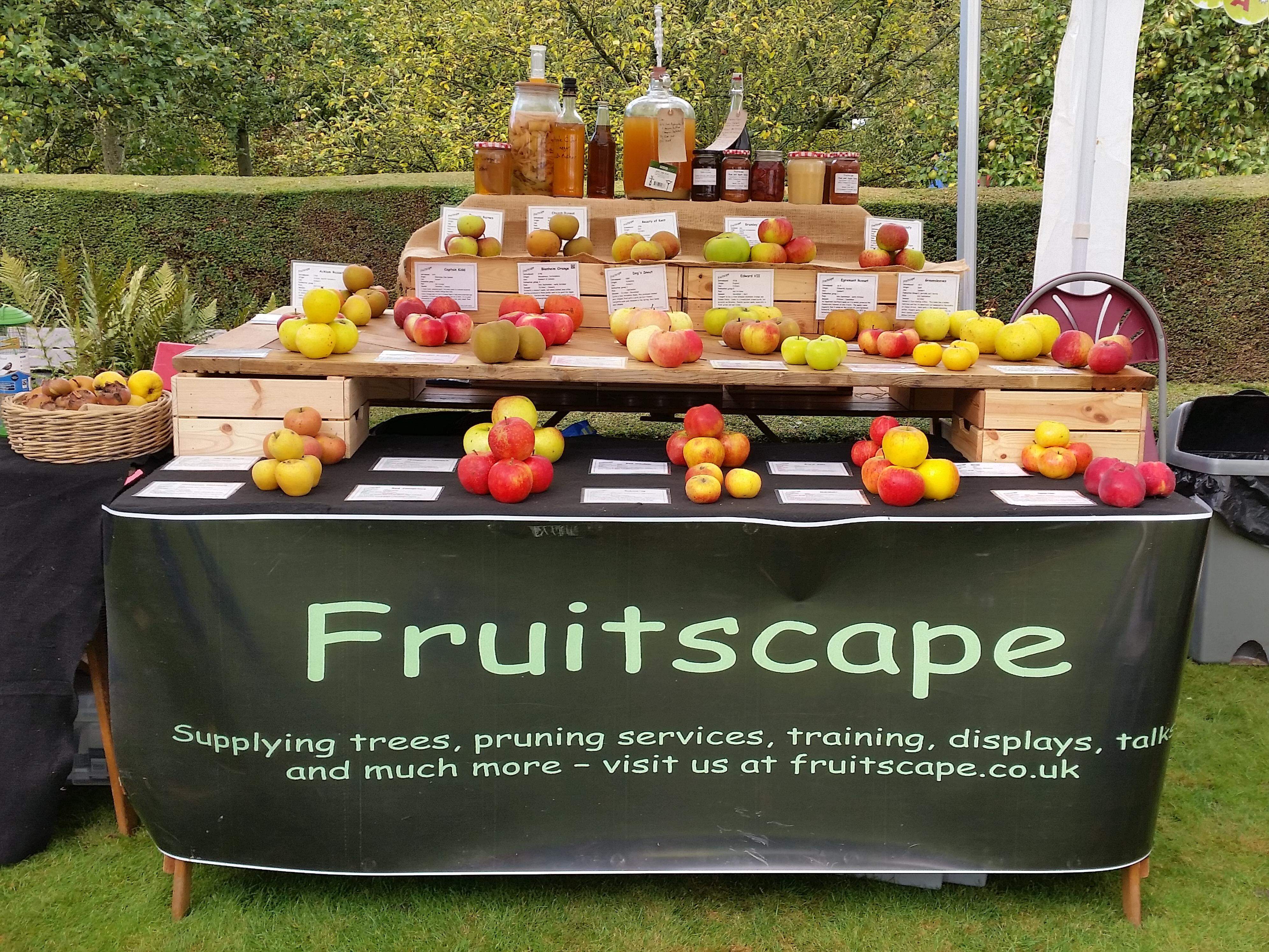 Display at Norton Priory Museum and Walled garden as a part of their Quince and Apple Day event