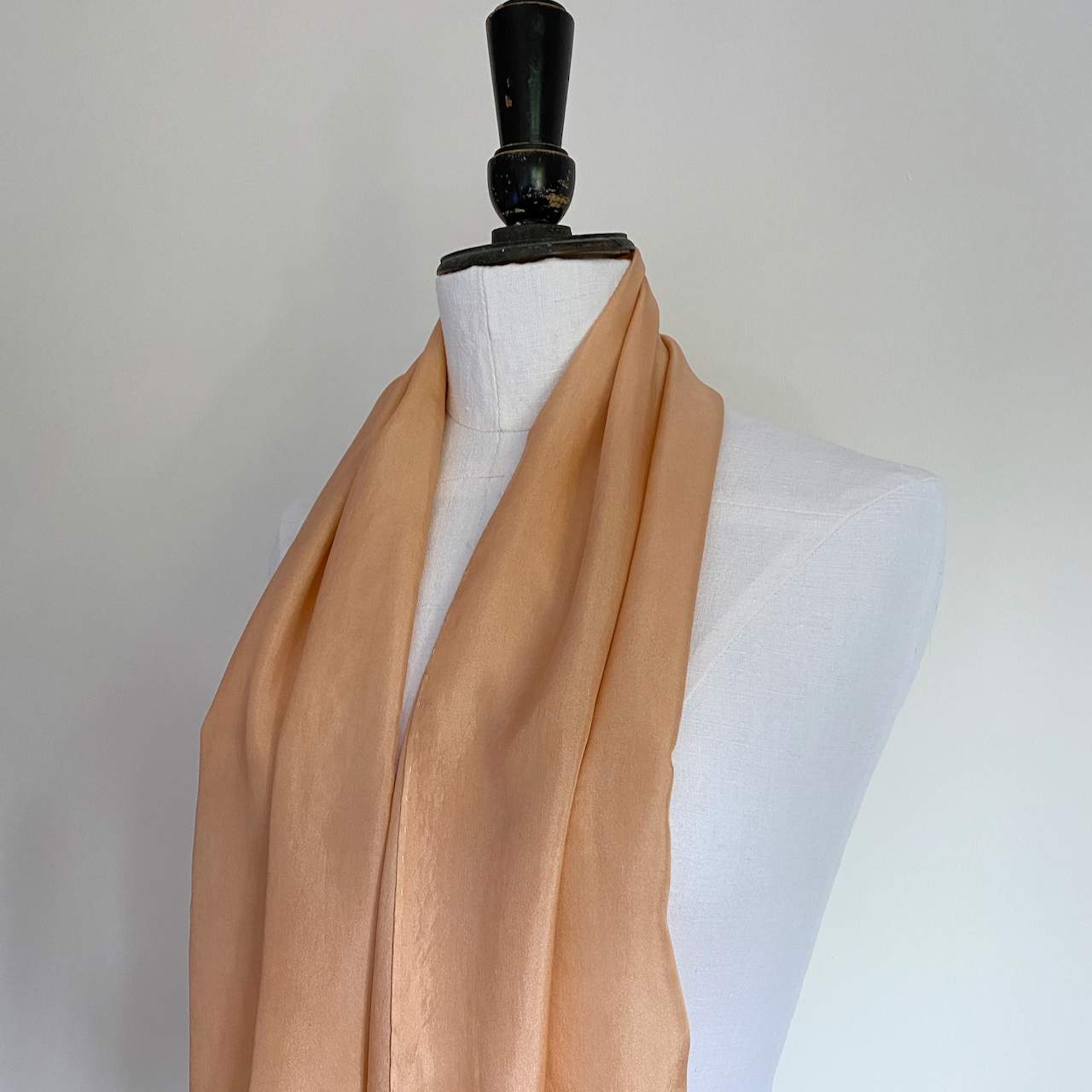 Padauk Natural Dye Silk Scarf