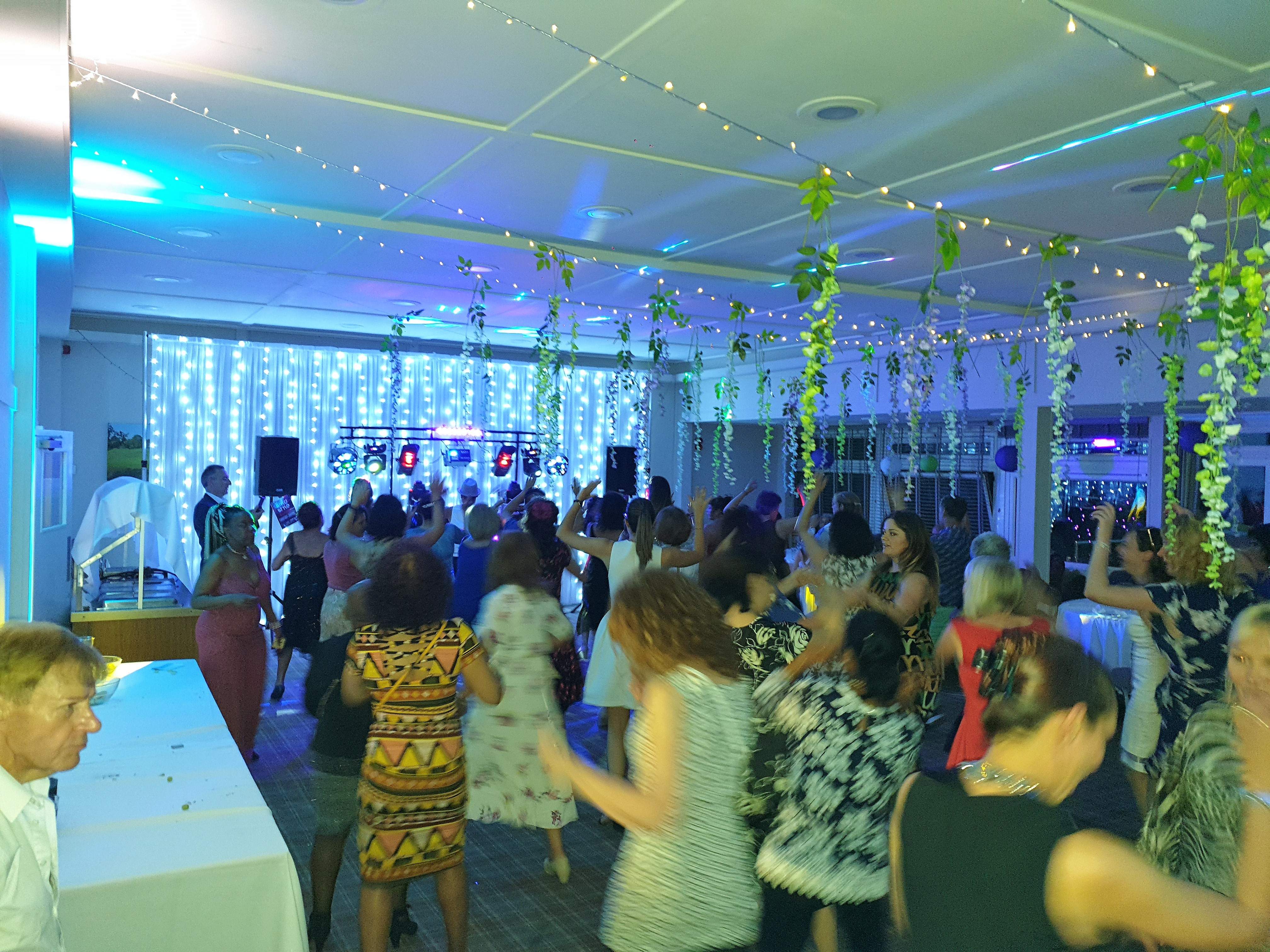 Fantastic party @ Coombe Wood Golf Club, Dancing All night.