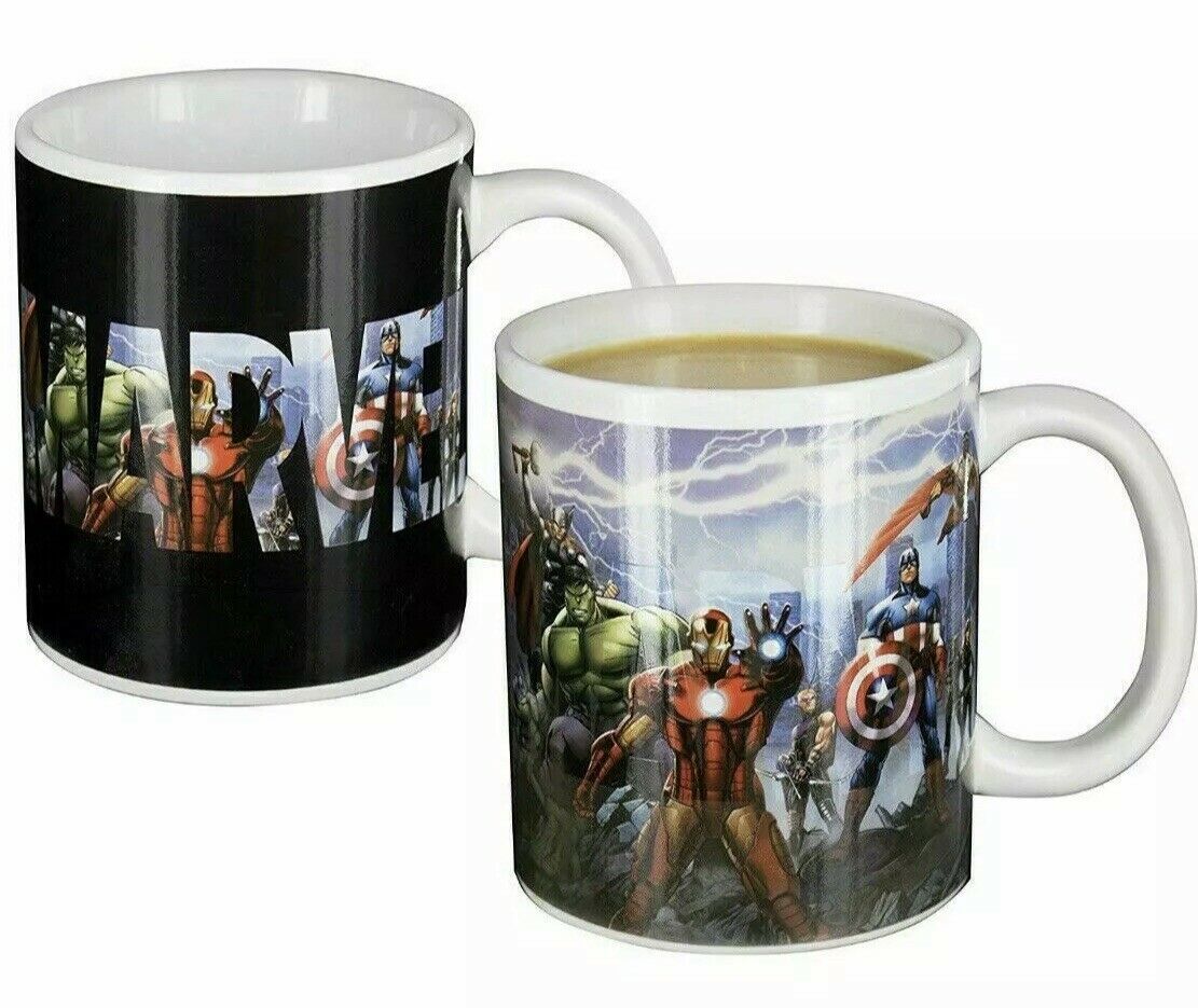Marvel Avengers Heat Changing Mug