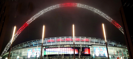 Wembley Stadium arch