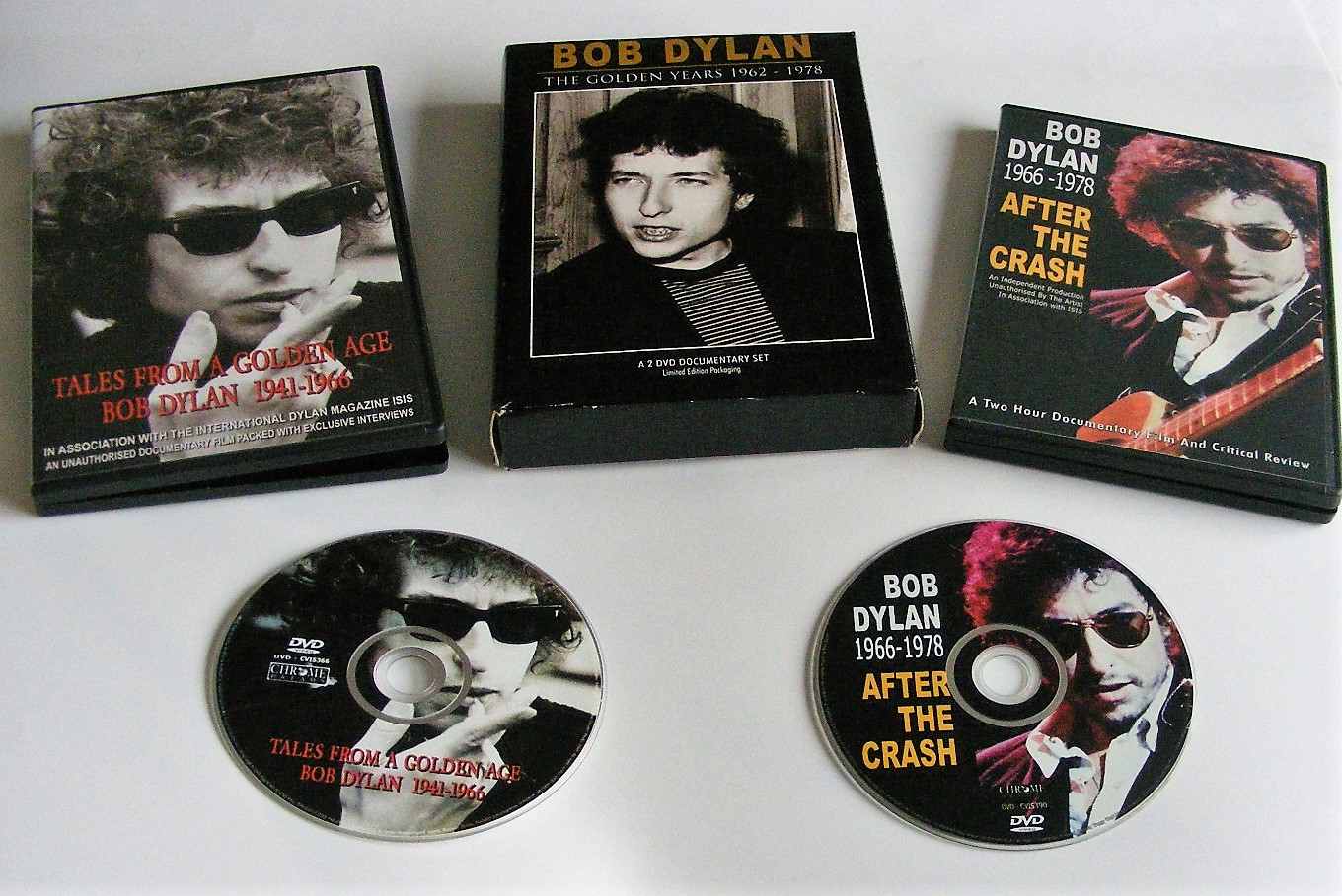 Bob Dylan - Golden Years 1962-1978 Two disc DVD set