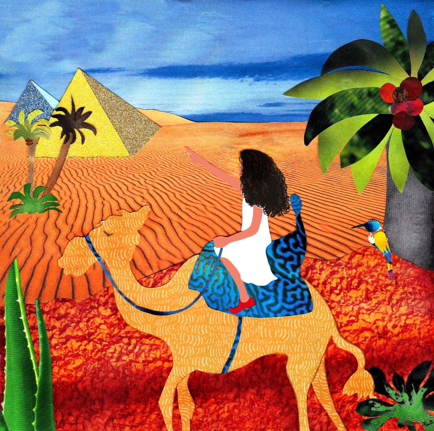 Camel Ride - little girl