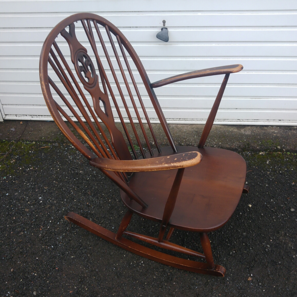 Ercol Fleur De Lis Rocking Chair