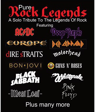 Pure Legends Of Rock - Sat 22nd August 2020