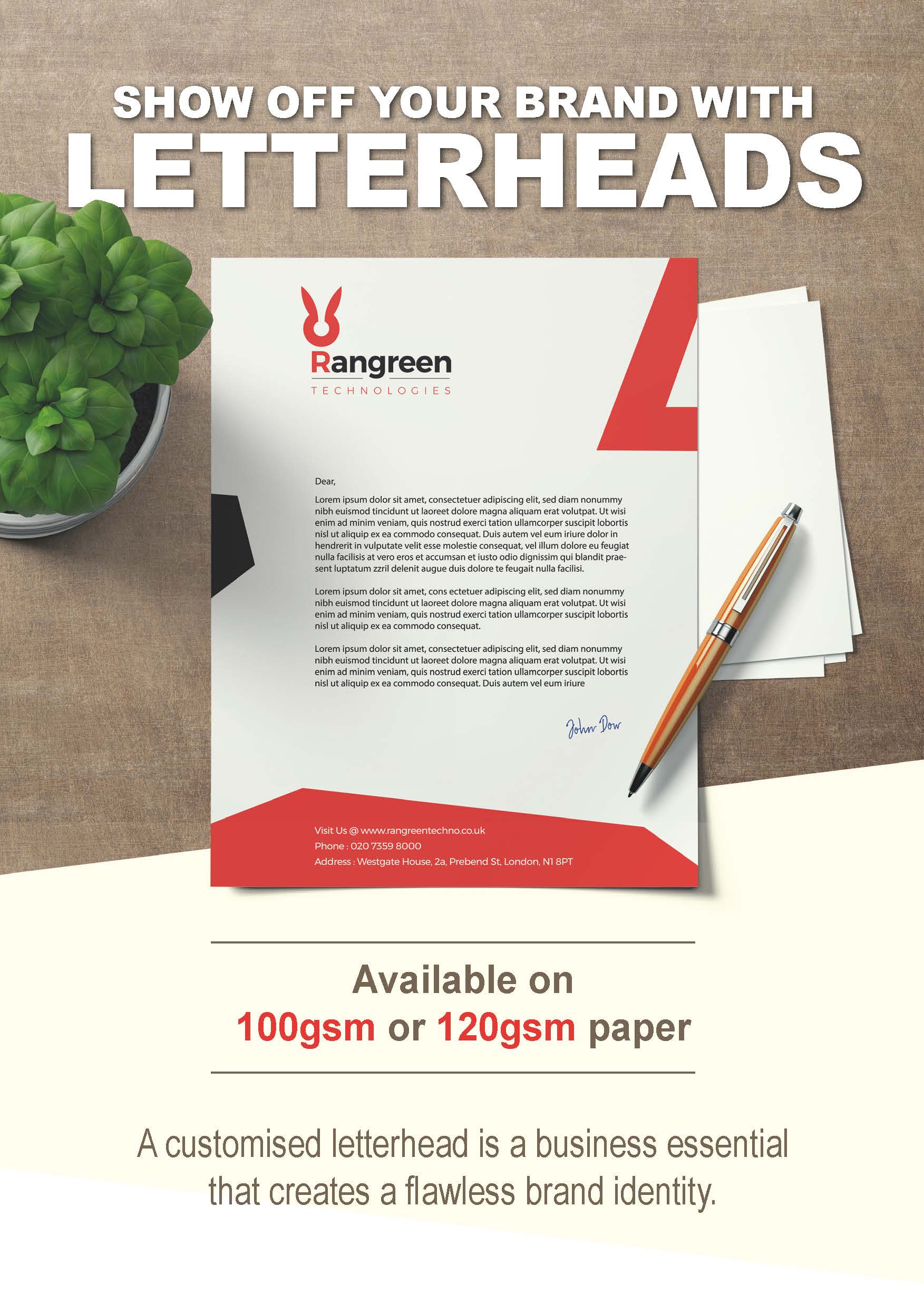 LETTERHEAD PAPER