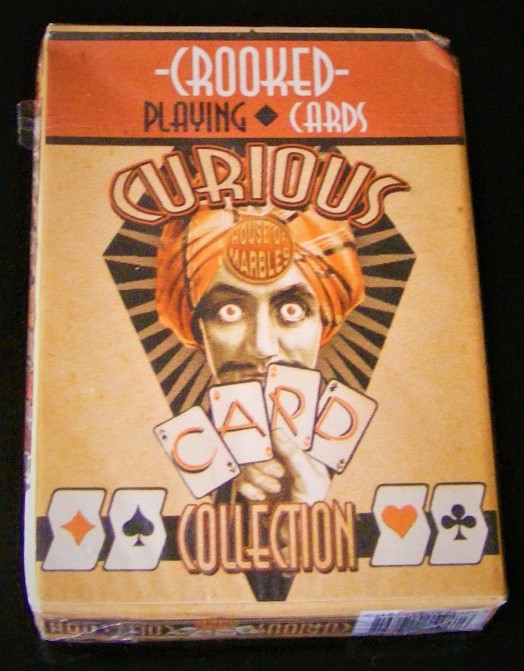 Novelty Crooked Cards - vintage House Of Marbles