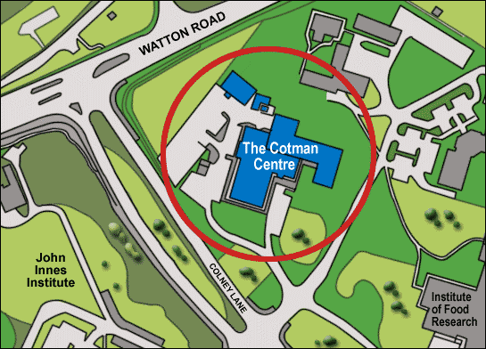 Cotman Centre Local Map