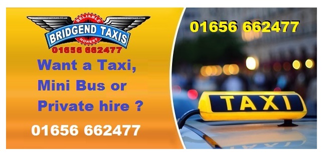 Bridgend Taxis Advert