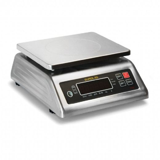 IP68 rated stainless steel bench or table top weighing scale from Proweight.