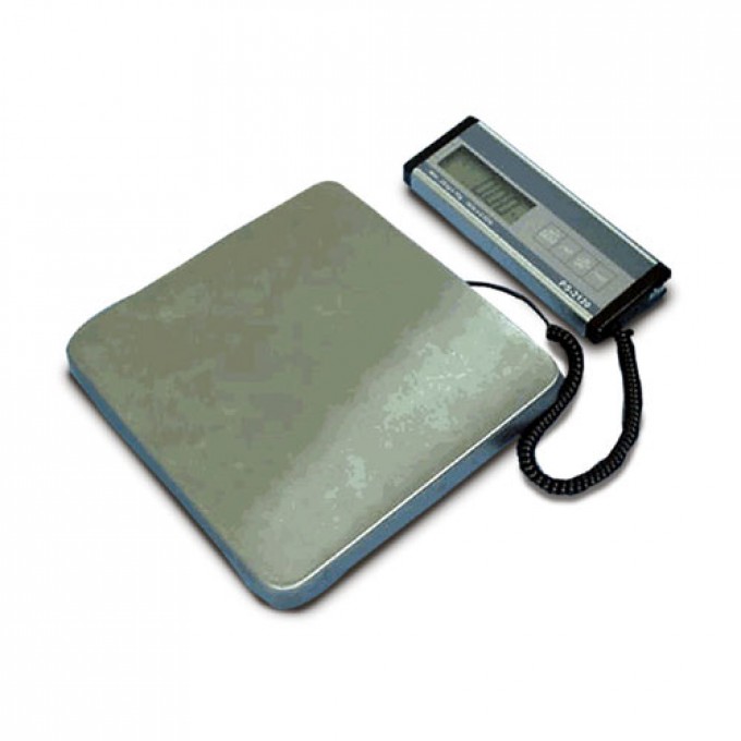 Floor or bench scale with remote indicator suitable for parcels from Proweight.