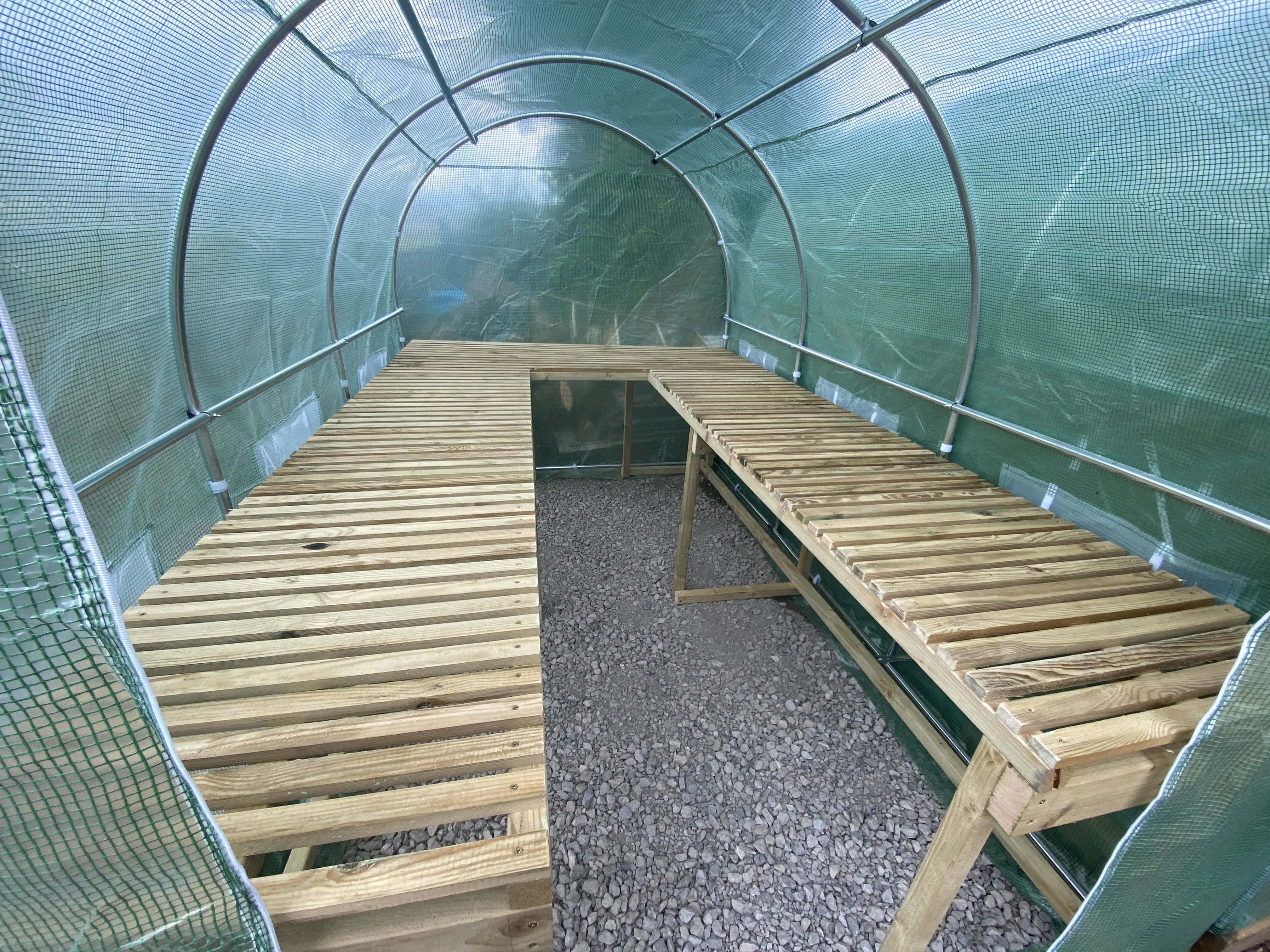Poly Tunnel Bench