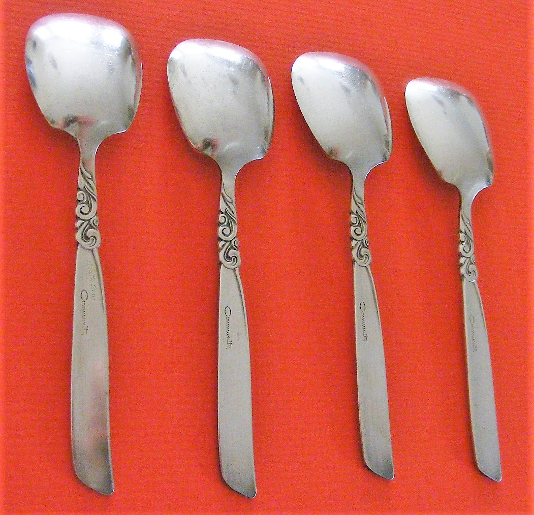 Vintage 1955 Community Plate Oneida Silver plate South Seas Spoons