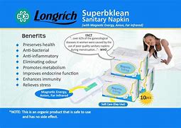 Longrich Superbklean - Magnetic Anion Sanitary Napkin Day Use Benefitsjpg