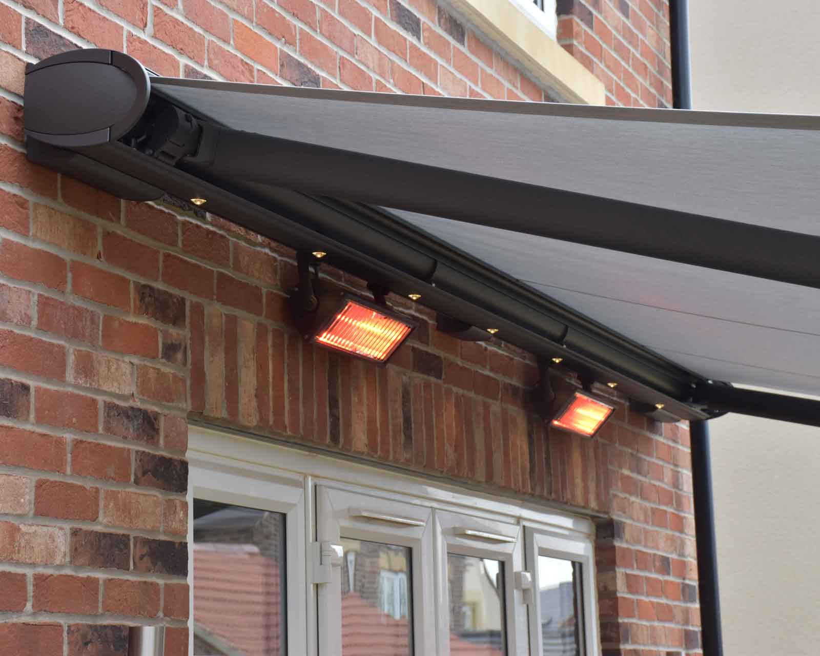 Awning with Heaters