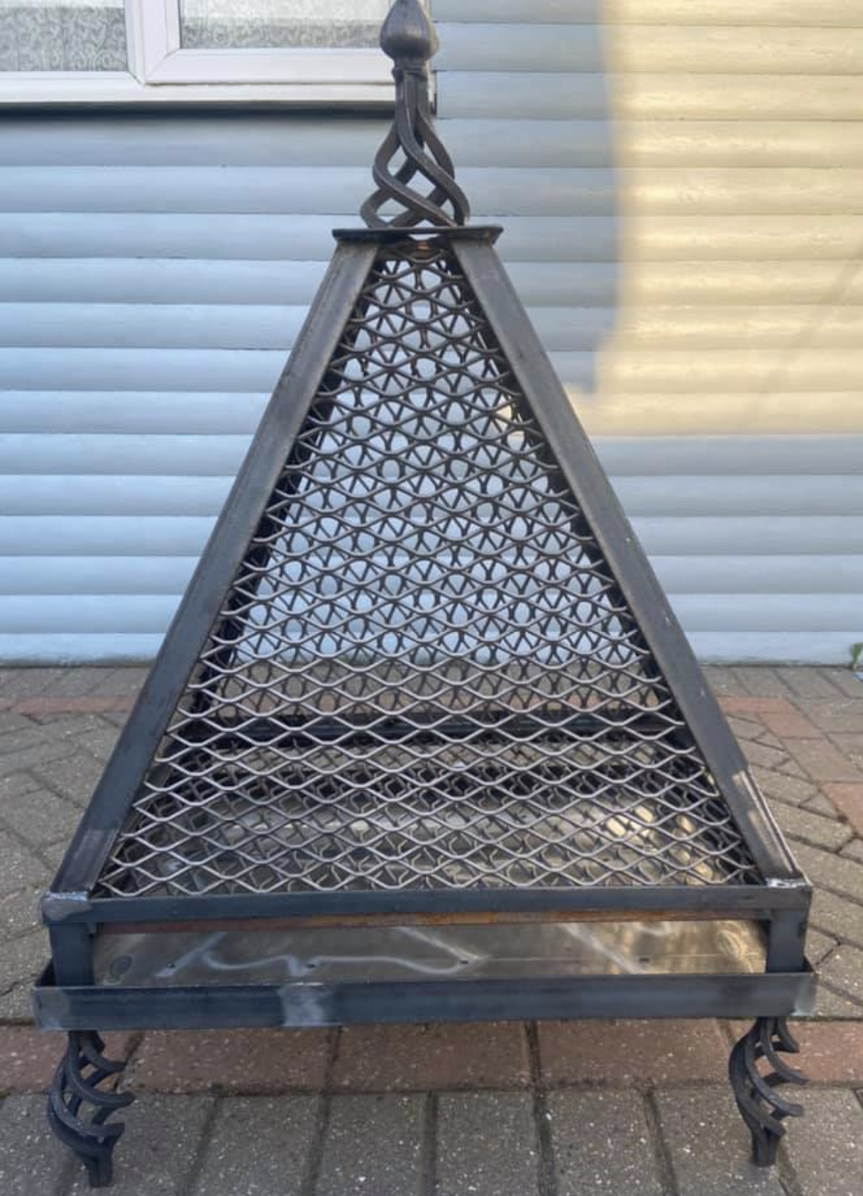 fire Pyramid burner bbq 600x400x900