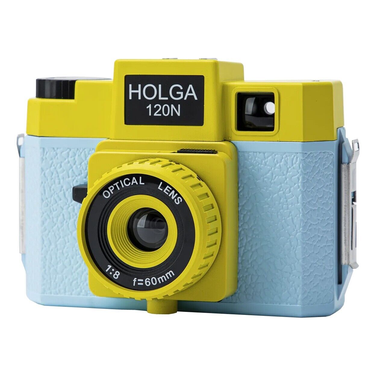 HOLGA 120N Blue Yellow Film Camera