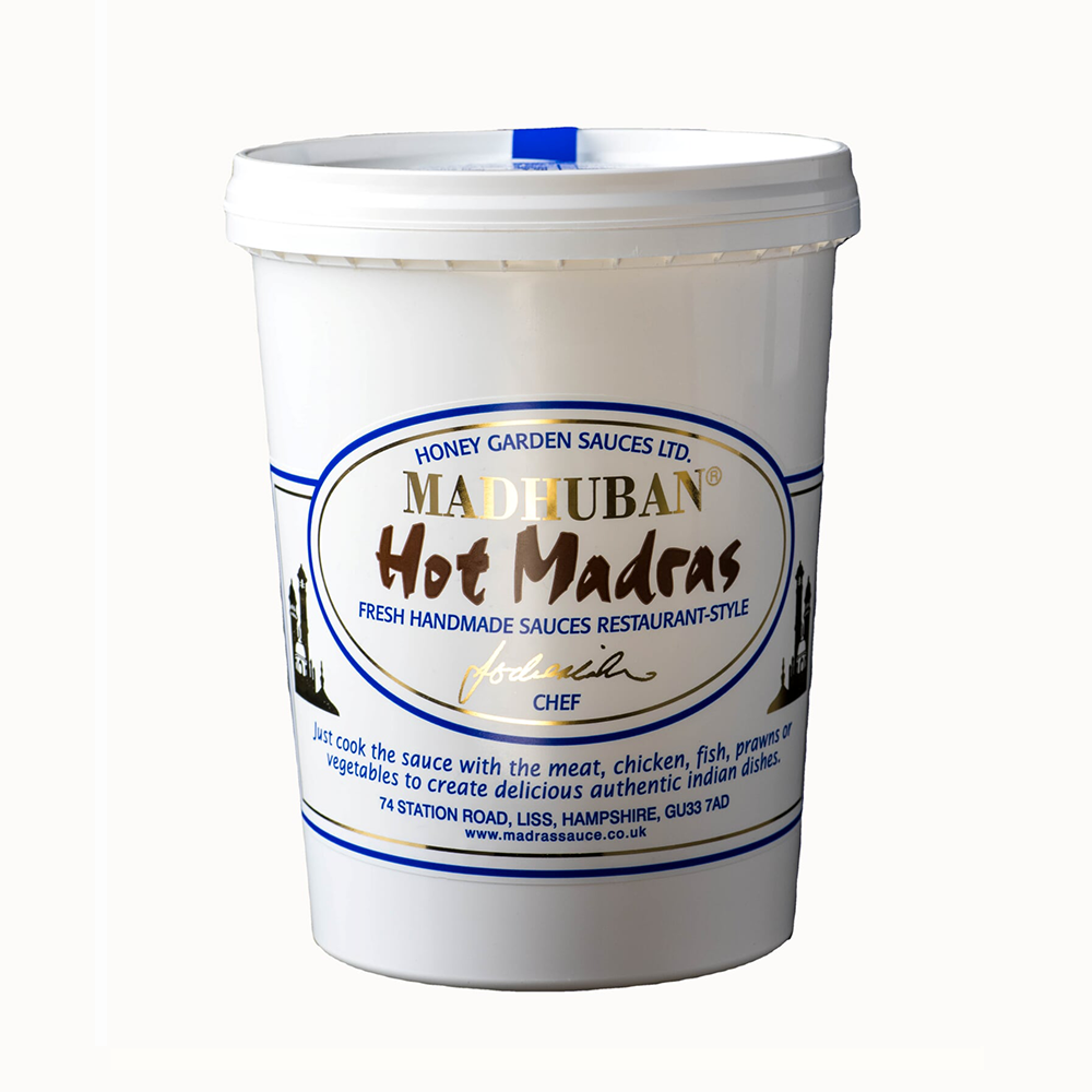 Madhuban Curry Sauces - Hot Madras