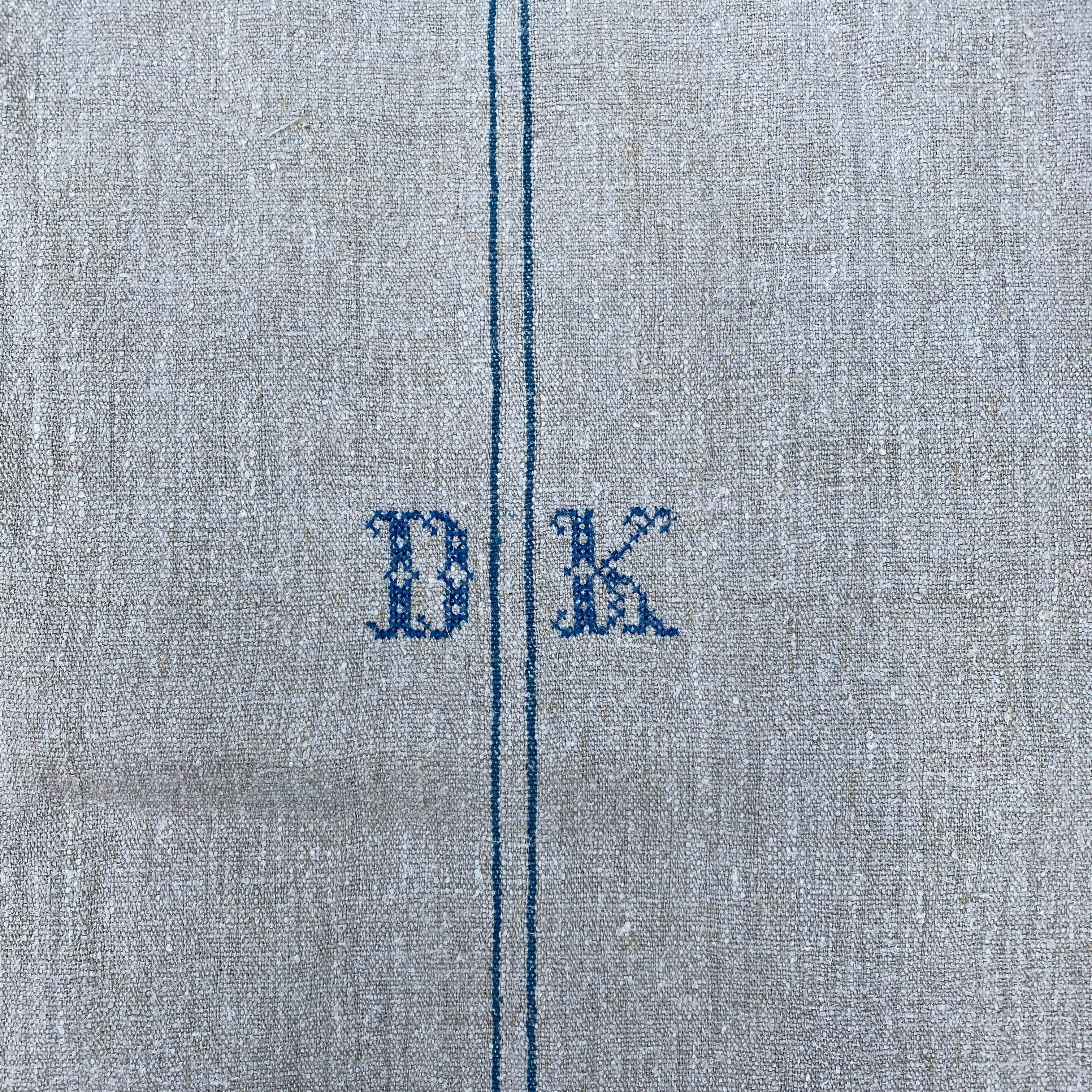 Monogrammed DK Bag