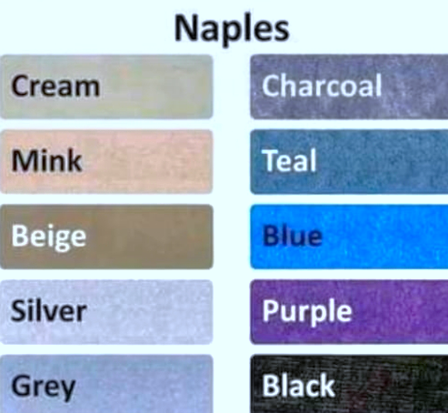 Naples Fabric Colours