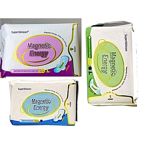 Longrich Magnetic Sanitary Napkins and Panty Liner  - 3-Pack 7PVs