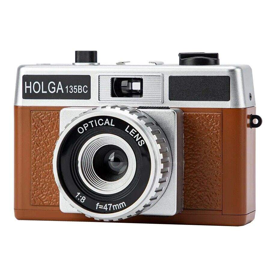 HOLGA 135BC Brown Silver Film Camera