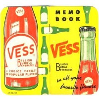 Vess Soda original 1950's unused American note pad