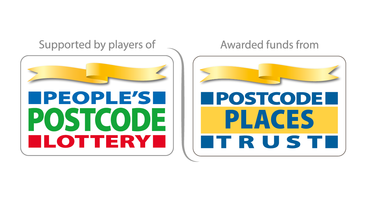 Awarded funds from the Postcode Places Trust, supported by players of the People's Postcode Lottery
