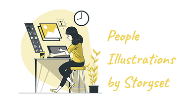 People Illustrations by storynet