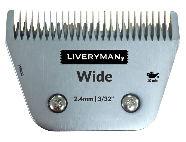Liveryman (Harmony) 2.4mm Wide Medium Clipper Blade