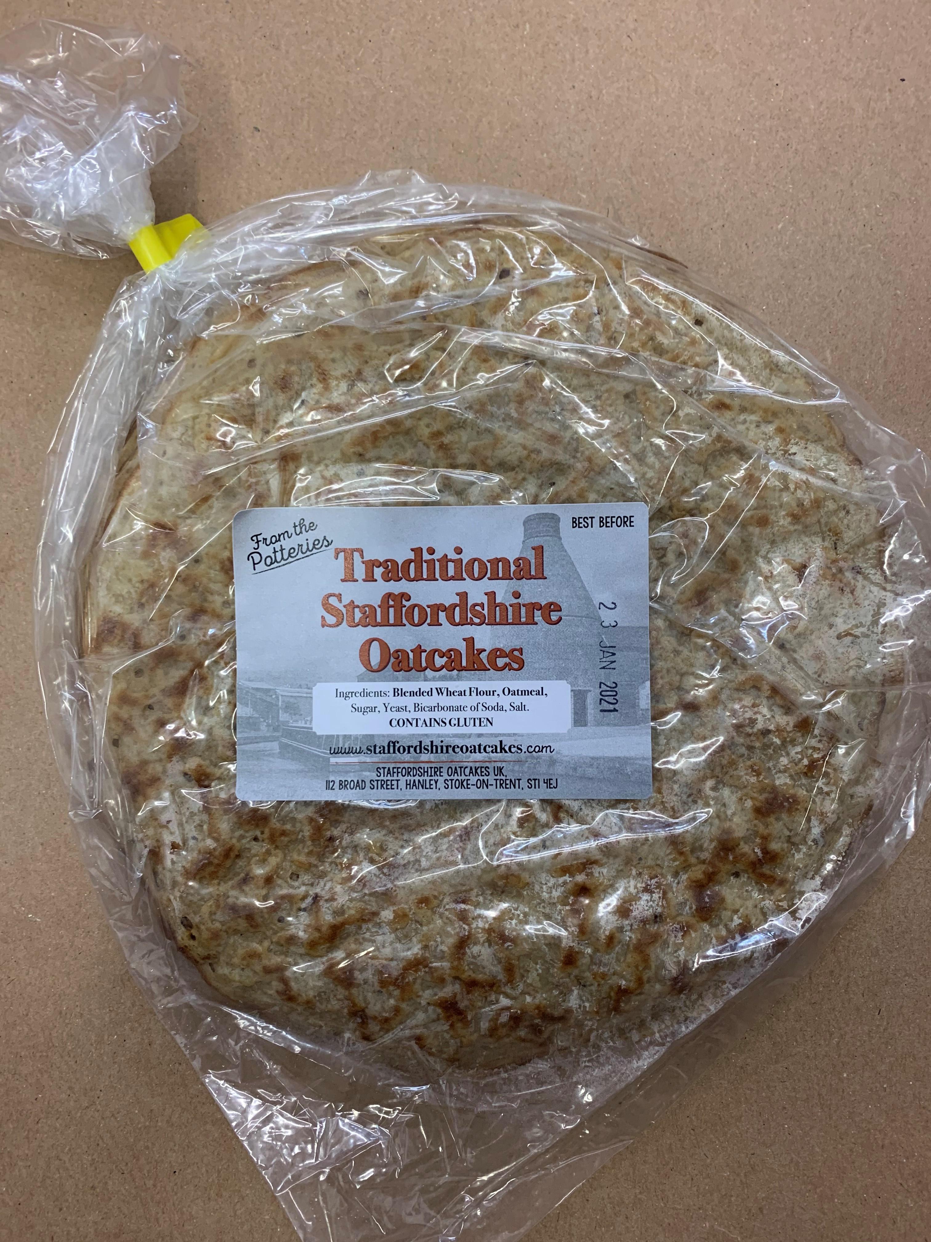 Traditional Staffordshire Oatcakes