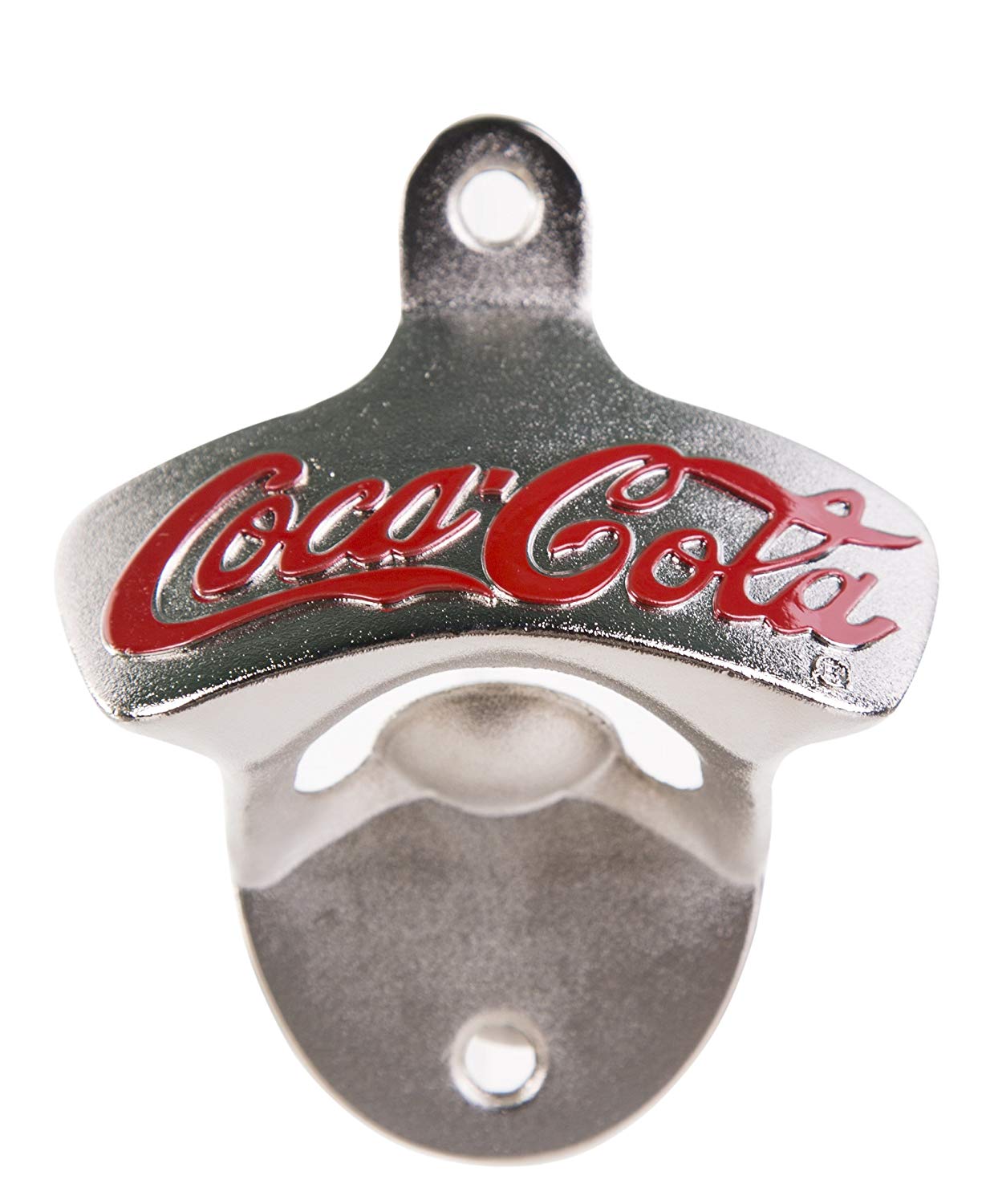 Metal wall mounted iconic Coca Cola Bottle opener