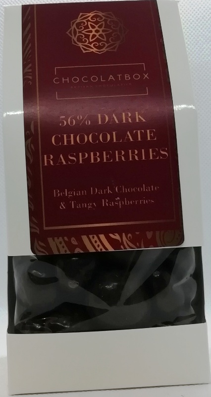 DARK CHOCOLATE RASPBERRIES
