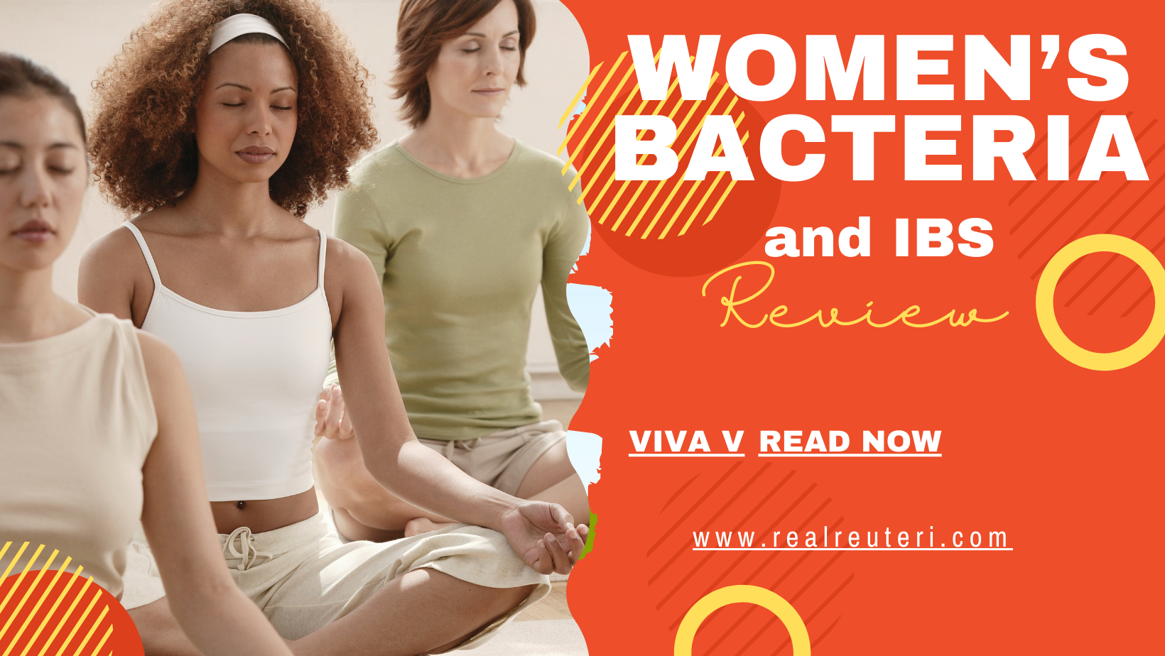 Women with IBS and Support from Viva V Bacterial Yogurt