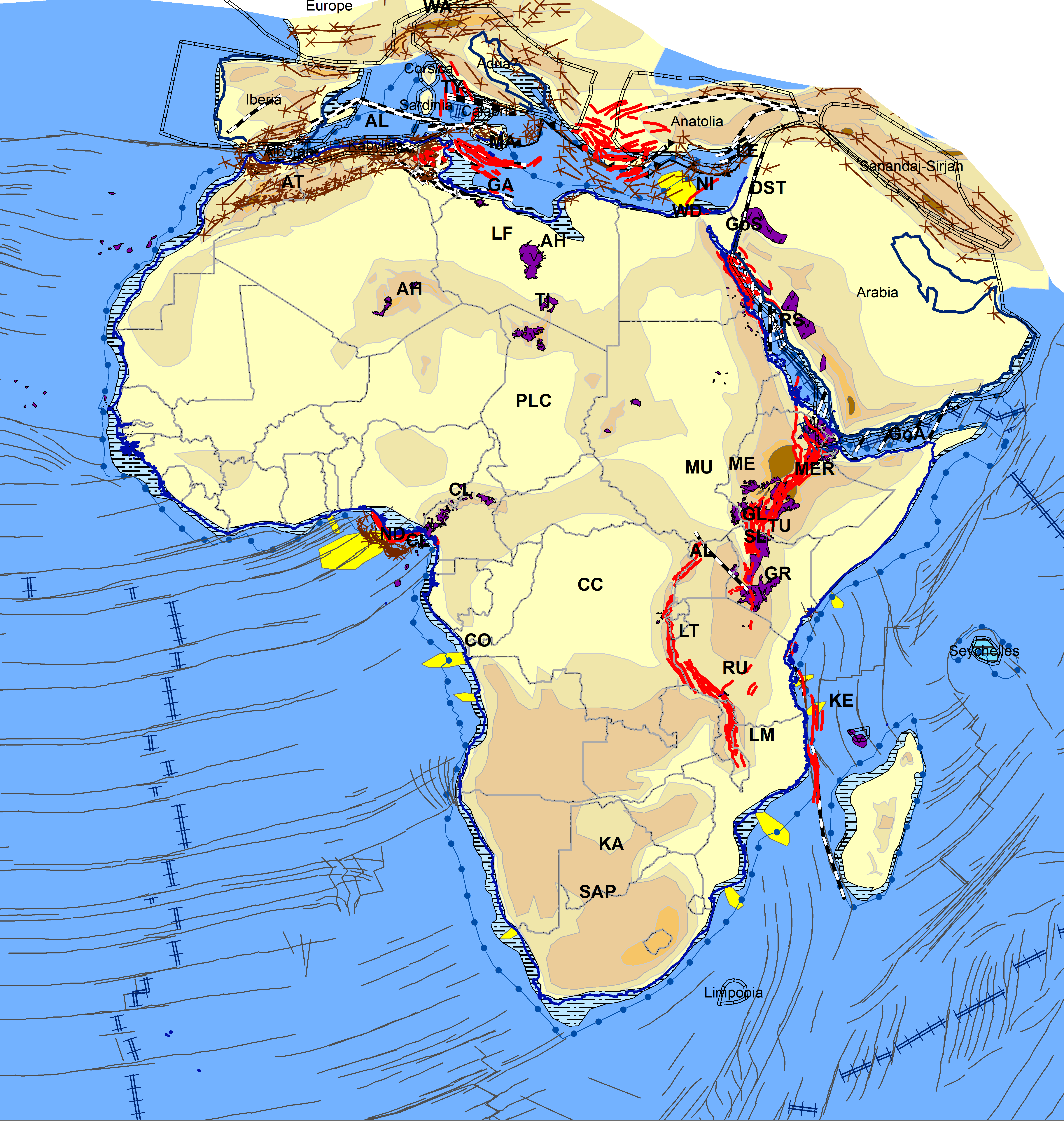 African Geological Atlas 6188