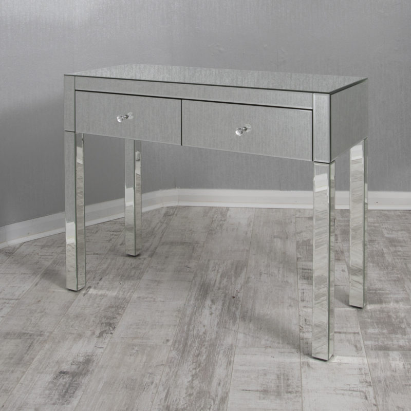 Designer Glass Console Table With 4 Legs