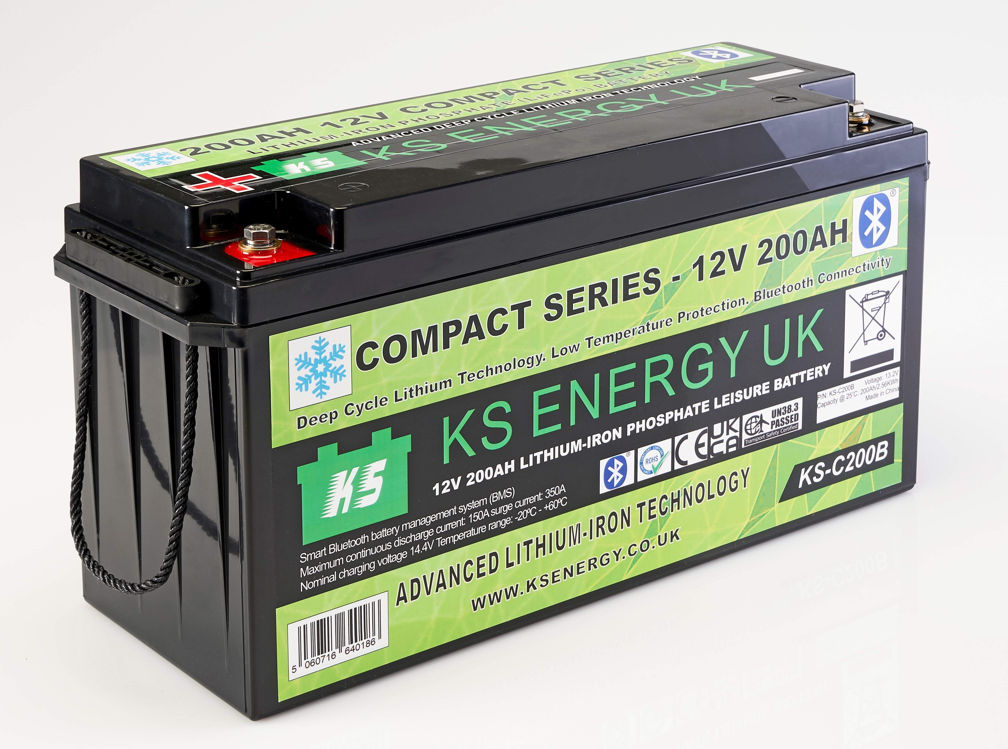 Compact high density 200AH lithium battery