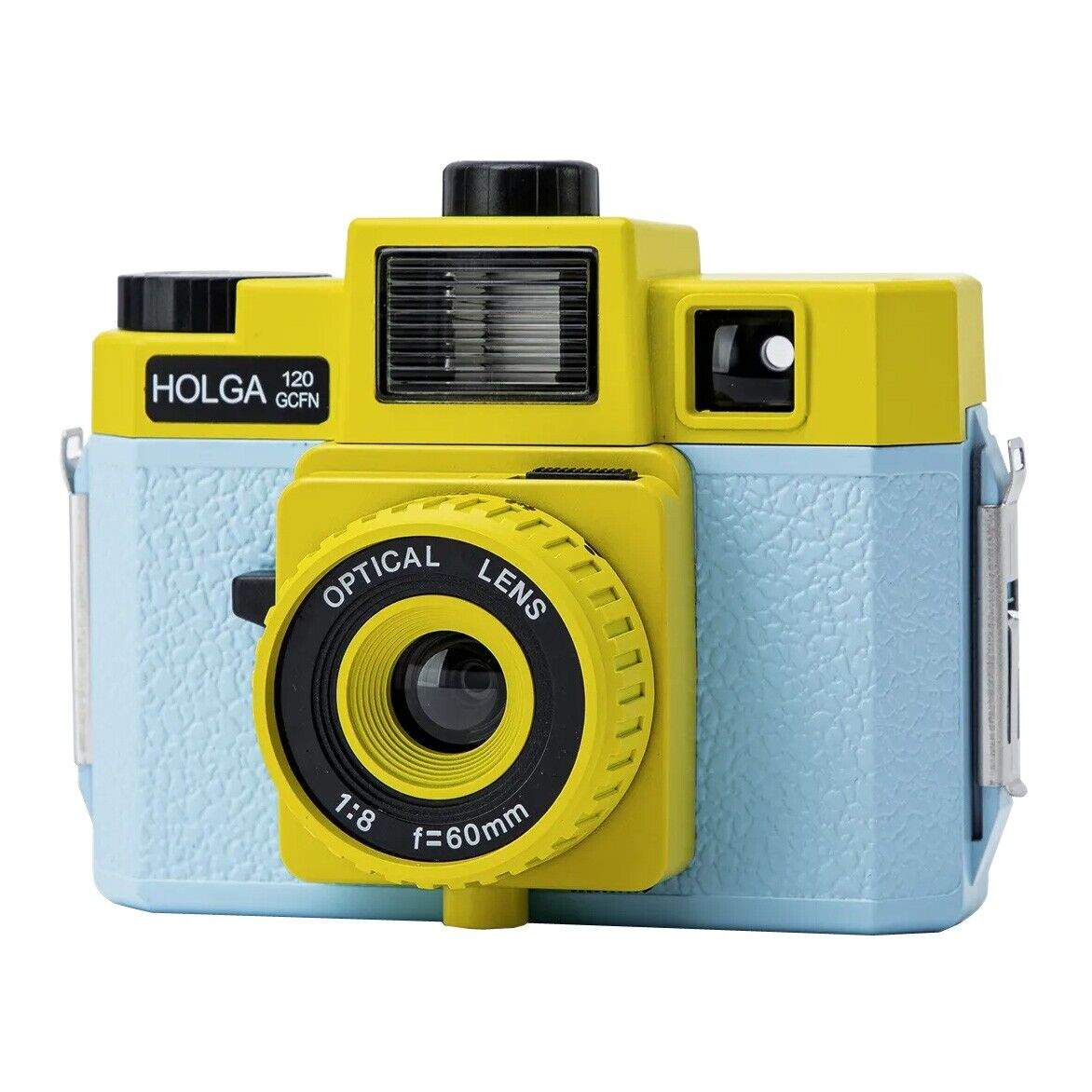 HOLGA 120GCFN Blue Yellow Film Camera