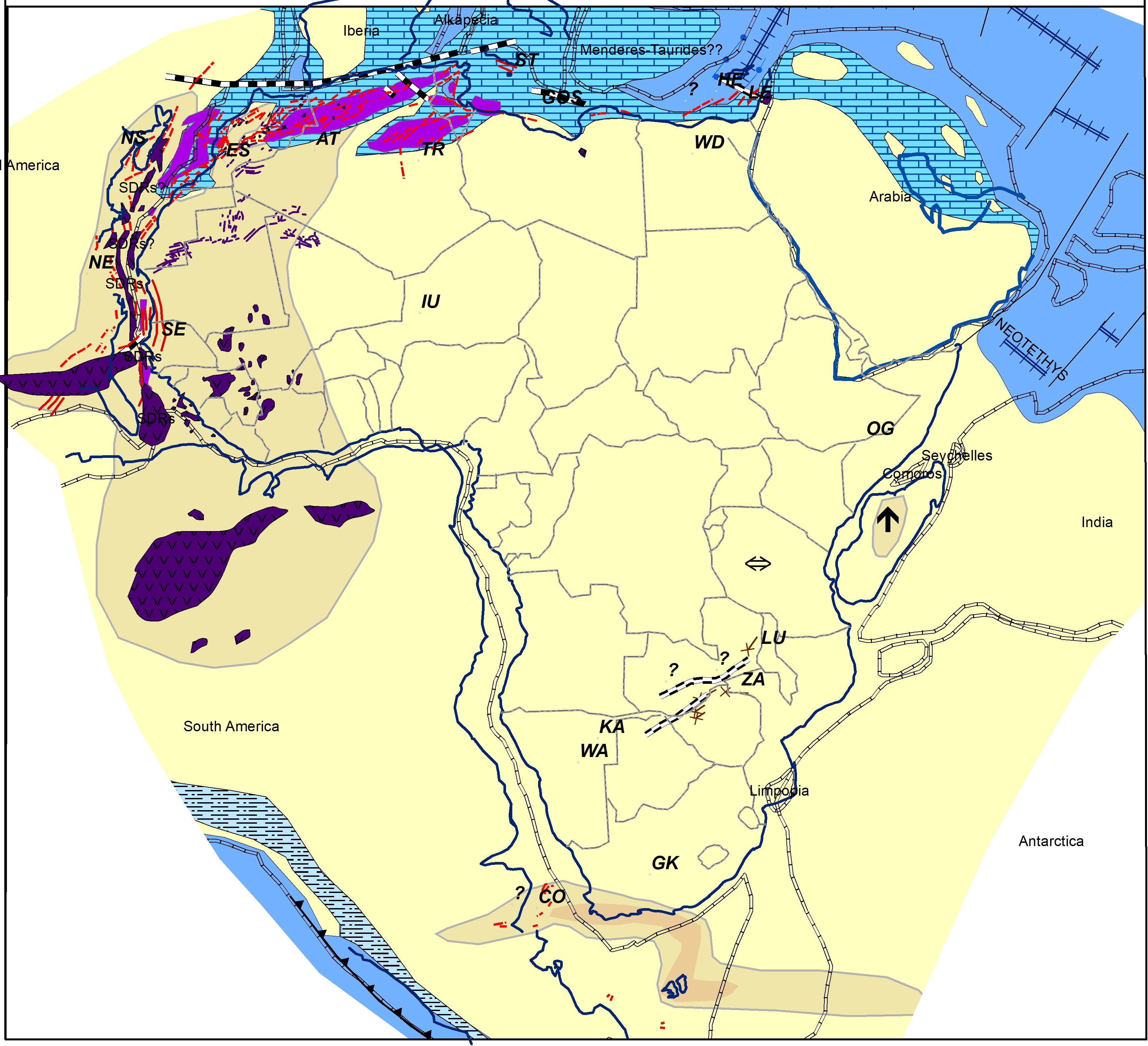 African Geological Atlas 8662