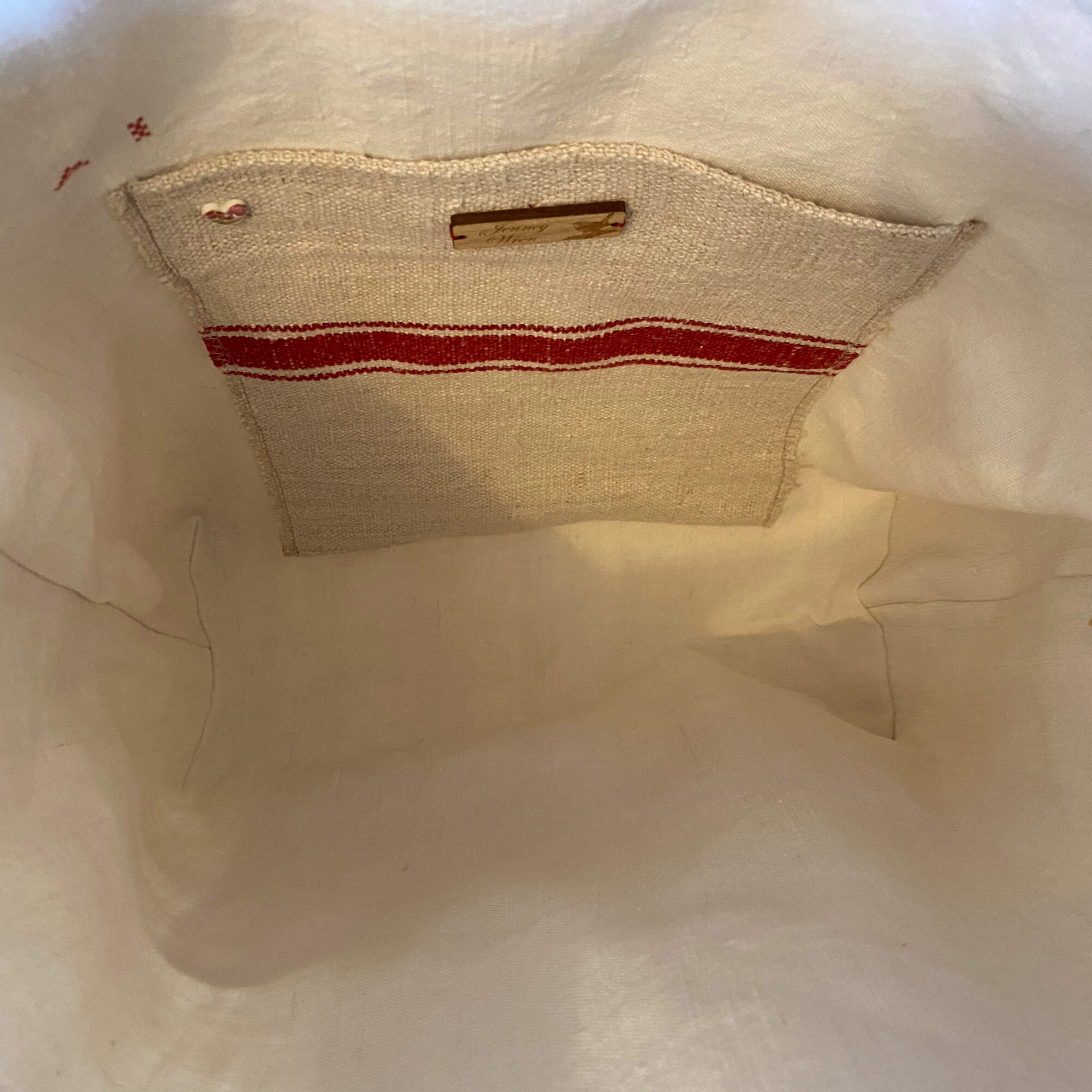 Vintage Linen Shoulder bag