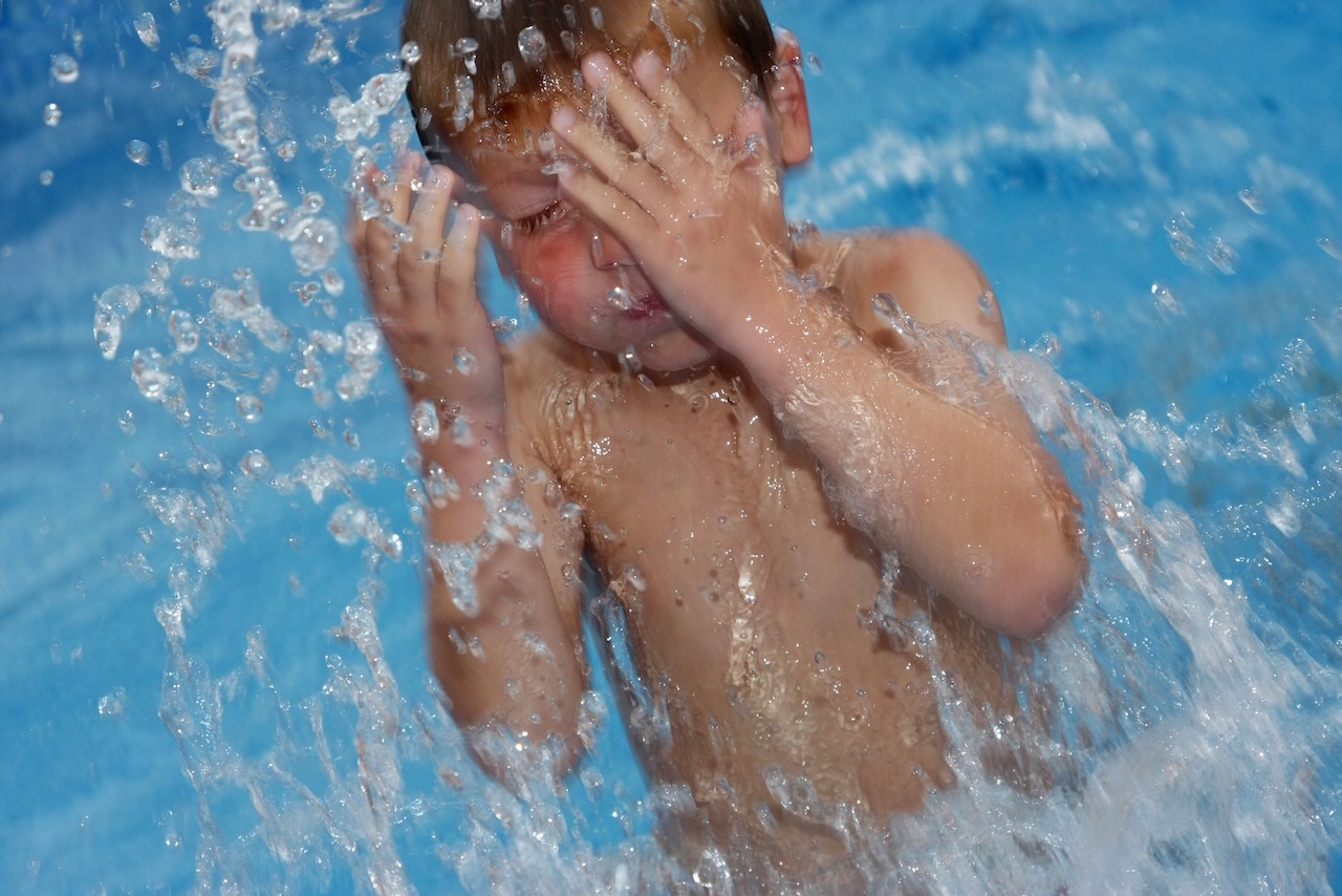 Splish Splash - child in water