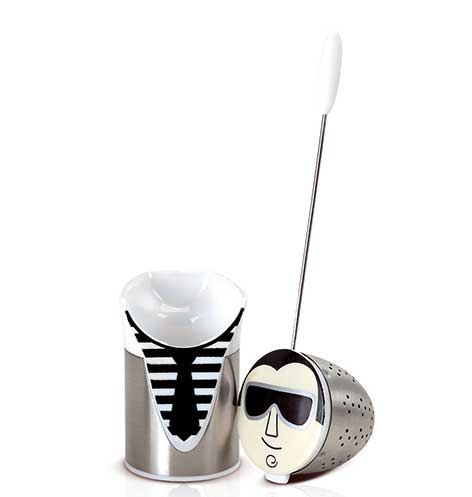 AdHoc  COOLIO - stainless steel tea infuser by tea & his friends
