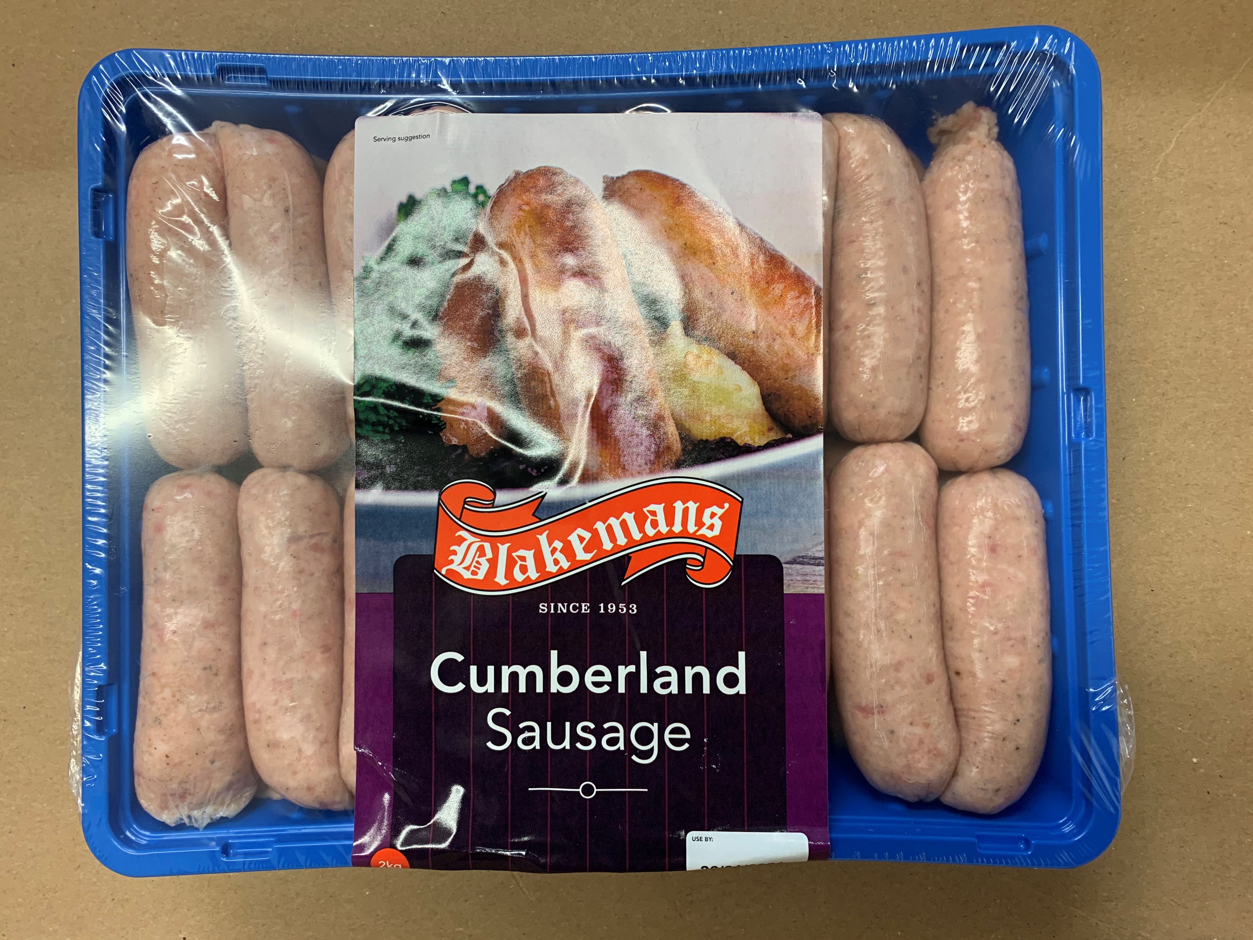 Blakemans Sausages - Fresh Supreme Cumberland