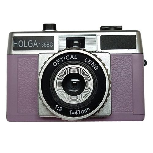 HOLGA 135BC Purple Silver Film Camera