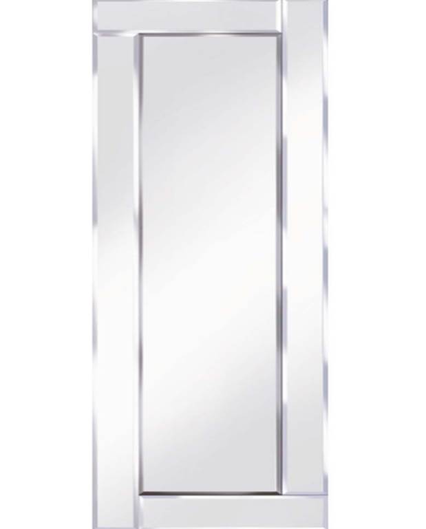 Bevelled Mirror With Plain Border - Clear Glass