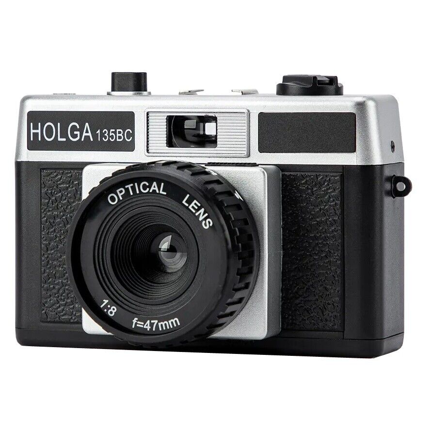 HOLGA 135BC Black Silver Film Camera