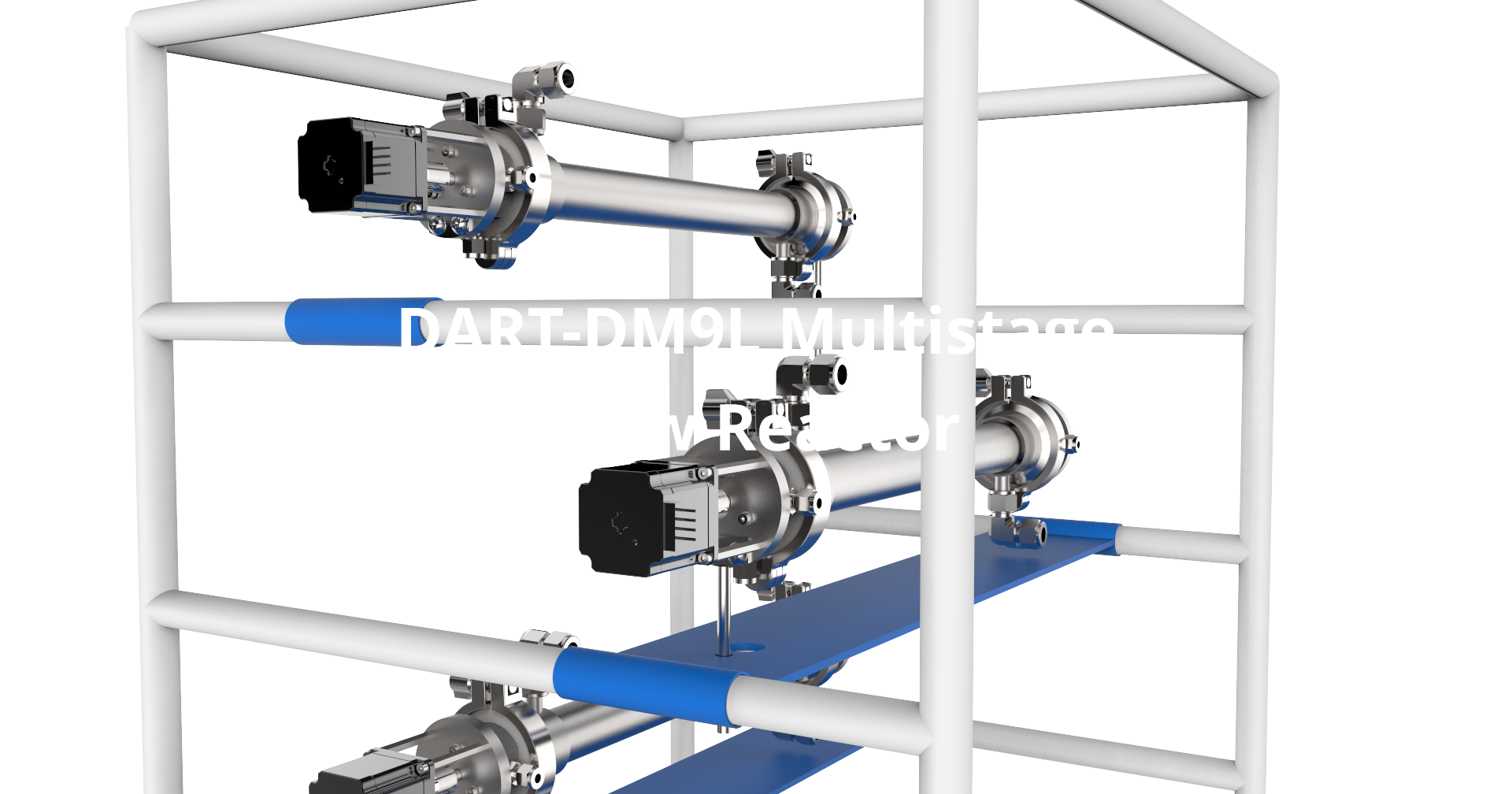DART-DM 9L Multistage Flow Reactor