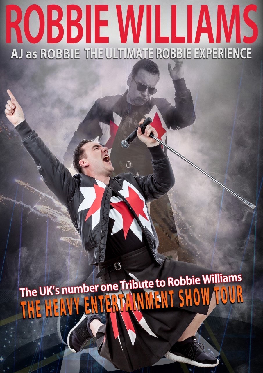 A.J as Robbie Williams - Sat 14th November 2020