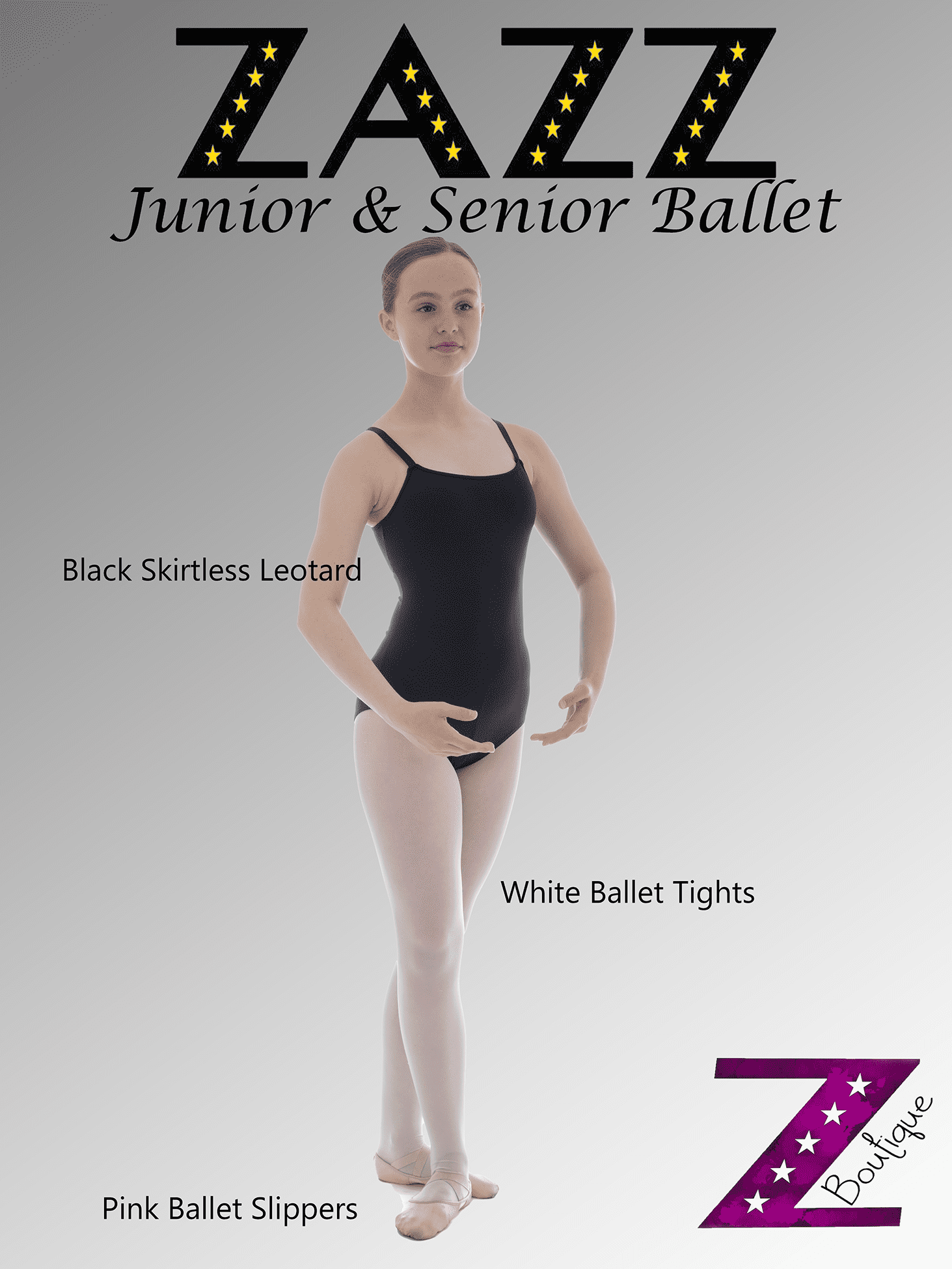 ZAZZ Junior & Senior Ballet Uniform