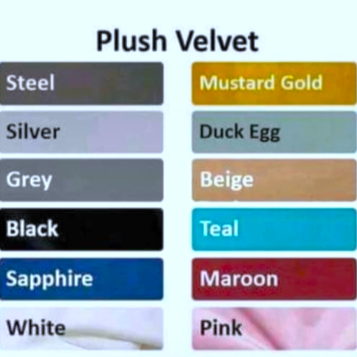 Plush Velvet Colours